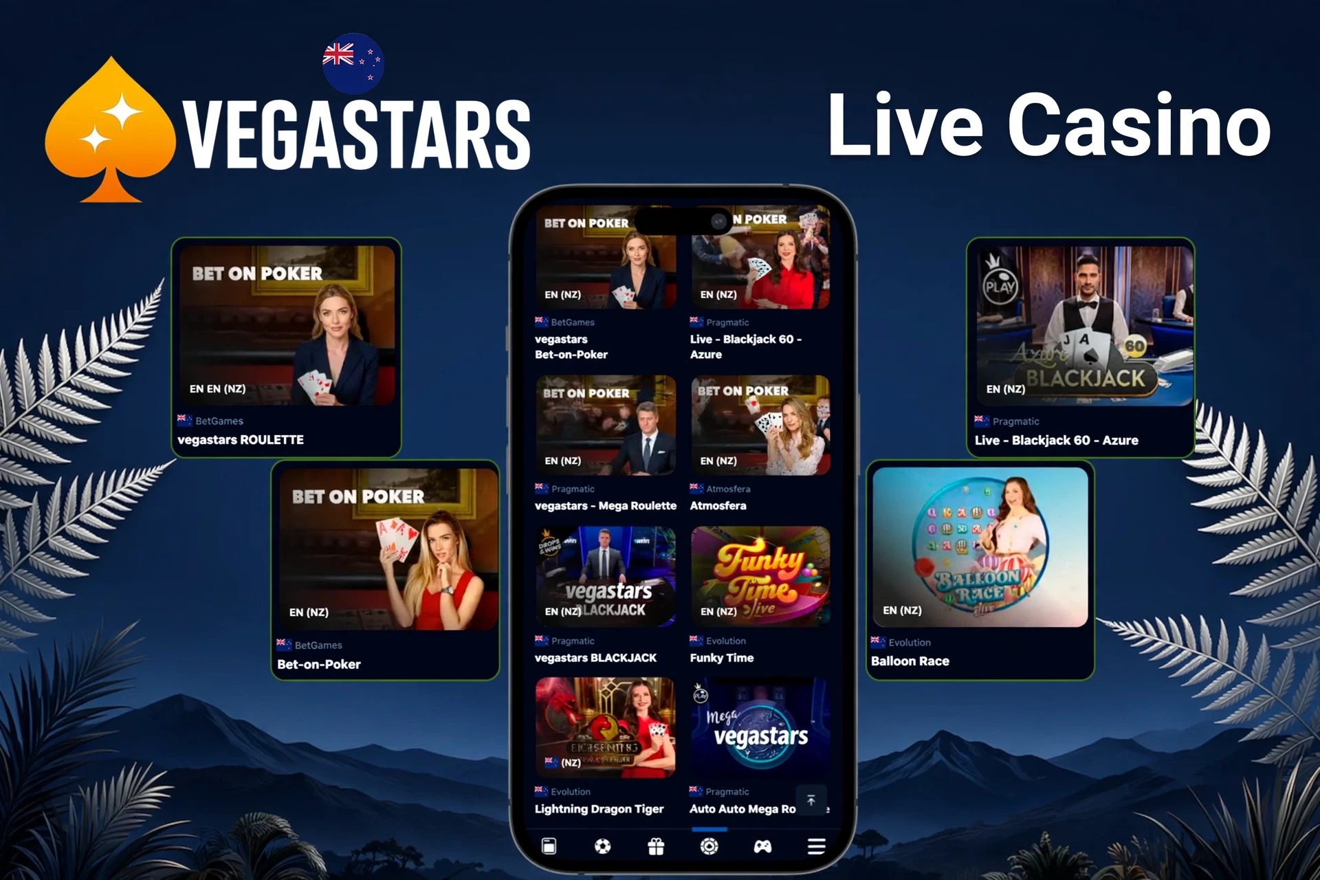 Live dealer table games presented on mobile and desktop devices