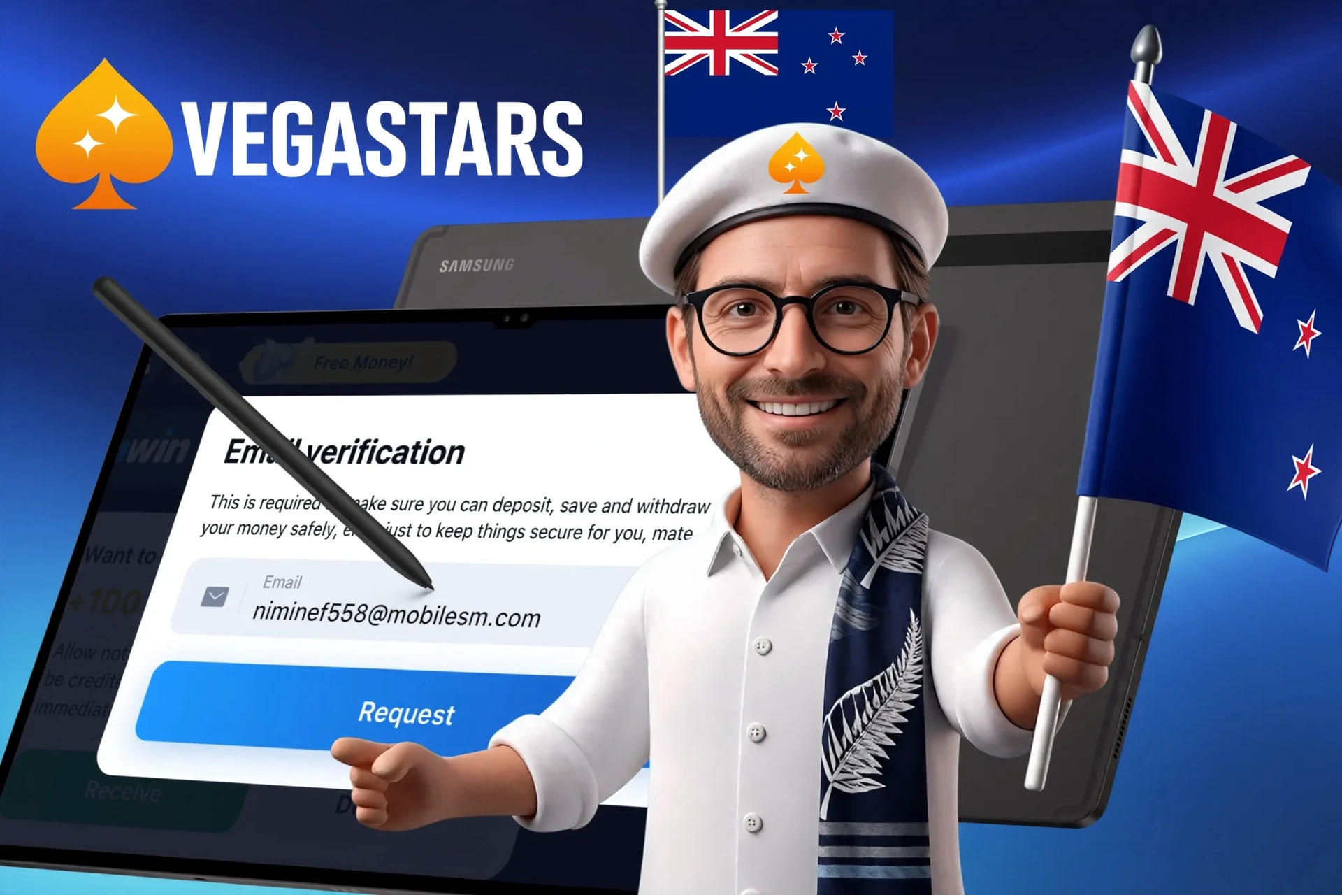 Details of the identity verification procedure on the VegaStars platform